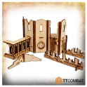 TT Combat Terrain: Savage Domain- Castle Town Walls 