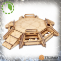 TT Combat Terrain: Sci-fi Scenics - Bolstered Landing Pad 