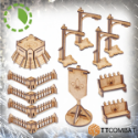 TT Combat Terrain: Sci-fi Scenics - Convent Accessories 