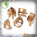 TT Combat Terrain: Sci-fi Scenics - Convent Ruins 