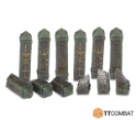 TT Combat Terrain: Sci-fi Scenics - Cyber Columns 