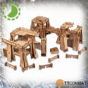 TT Combat Terrain: Sci-fi Scenics - Cyber Sector 