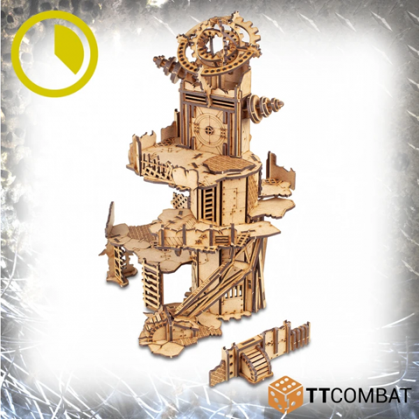 TT Combat Terrain: Sci-fi Scenics - Orc Zzzap Tower 