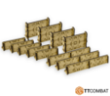 TT Combat Terrain: Sci-fi Scenics - Sandstorm Barricades 
