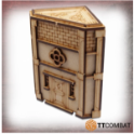 TT Combat Terrain: Streets of Venice- Modular Villetta Doppia Angolo Maria 