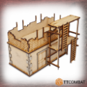 TT Combat Terrain: Streets of Venice- Part Built Casa Bianca 