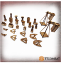 TT Combat Terrain: Streets of Venice- Venetian Rooftop Accessories 