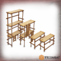 TT Combat Terrain: Streets of Venice- Wood Scaffolding 