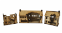 TT Combat Terrain: World War Scenics - Ruined Shops Set 
