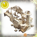 TT Combat Terrain: World War Scenics- Tank Manufacturing Warehouse 