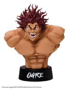 Taito Kuji Baki the Grappler Bust Figure