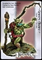 Tale of War Miniatures: Garos Agart, Orc Shaman 