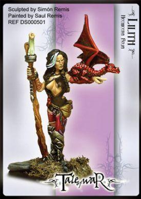 Tale of War Miniatures: Lilith, Red Wizard 