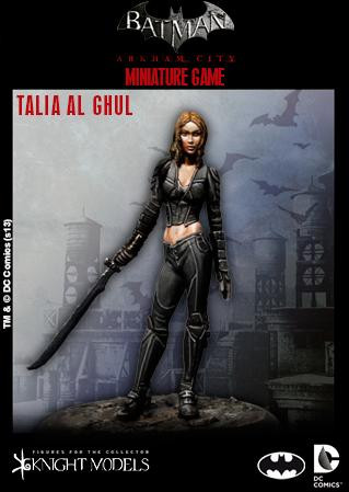 Batman Miniature Game 011: Talia Al Ghul (Arkham City) [SALE] 