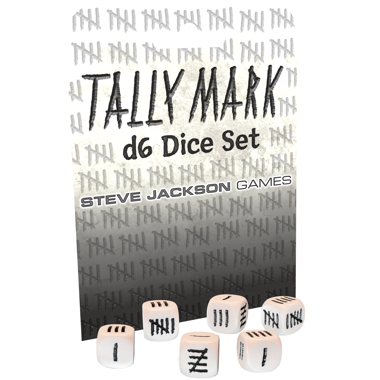 Tally Mark D6 Dice Set 