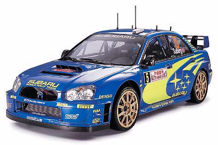 Tamiya 1/24: Subaru Impreza WRC - Monte Carlo 05 