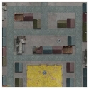 Tanks: Game Mat 36 x 36- Caen 