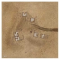 Tanks: Game Mat 36 x 36 Desert 3 
