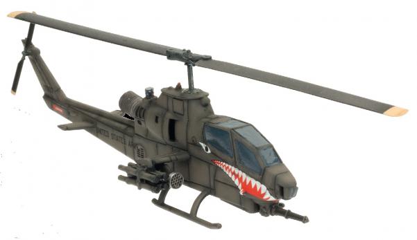 Team Yankee American: AH-1 Cobra Attack Helicopter Platoon (Plastic) 