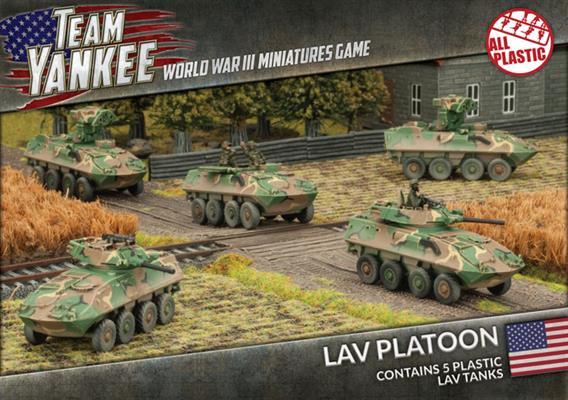 Team Yankee American: LAV Platoon (Plastic) 