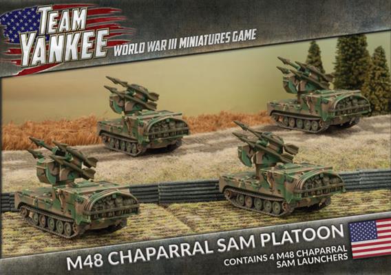Team Yankee American: M48 Chaparral SAM Platoon 