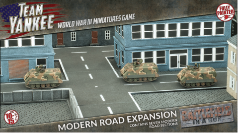 Team Yankee Battlefield In A Box: Modern Roads Expansion 