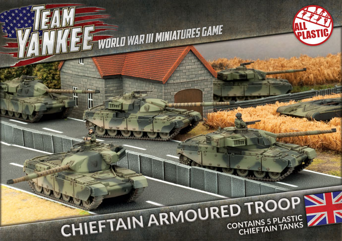 Team Yankee: British Chieftain Armoured Troop 