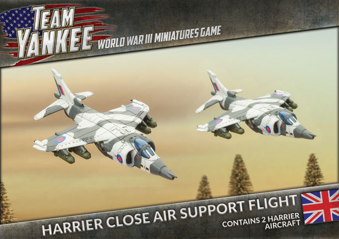 Team Yankee: British Harrier Close Air Support Flight 