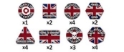 Team Yankee: British: Token Set 