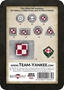 Team Yankee: Czechoslovak: Gaming Set (x20 Tokens, x2 Objectives, x16 Dice) - TTK24 [9420020253360]