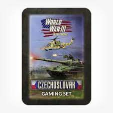 Team Yankee: Czechoslovak: Gaming Set (x20 Tokens, x2 Objectives, x16 Dice) 