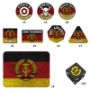 Team Yankee: East German: Gaming Set (x20 Tokens, x2 Objectives, x16 Dice) - TTK22 [9420020253346]