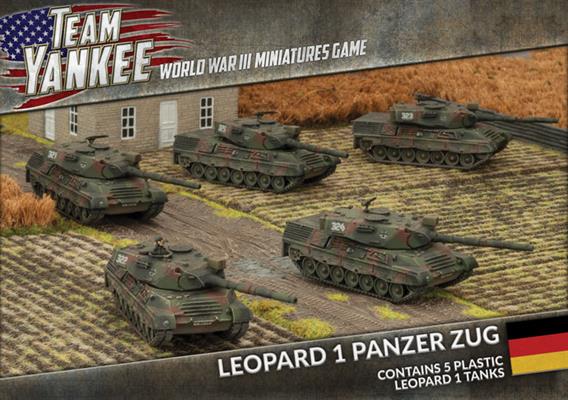 Team Yankee: German: Leopard 1 Panzer Zug 
