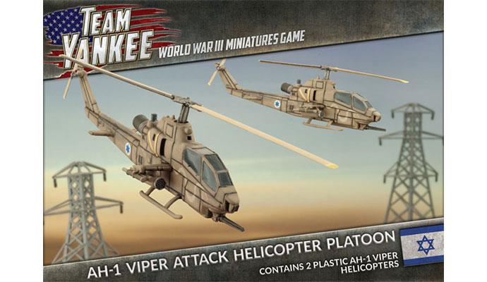 Team Yankee: Oil War- Israel: AH-1 Viper Attack Helicopter Platoon 