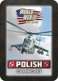 Team Yankee: Polish: Gaming Set (x20 Tokens, x2 Objectives, x16 Dice) 