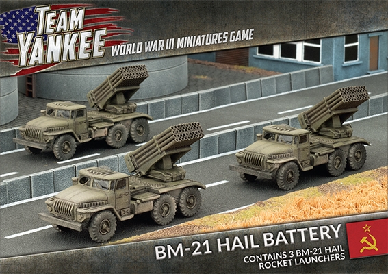 Team Yankee Soviet: BM-21 Hail Battery 