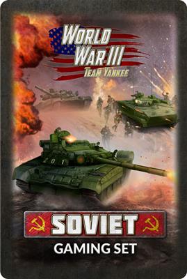 Team Yankee Soviet: Gaming Set (x20 Tokens, x2 Objectives, x16 Dice) 
