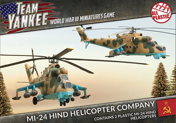Team Yankee Soviet: Mi-24 Hind Helicopter Company 