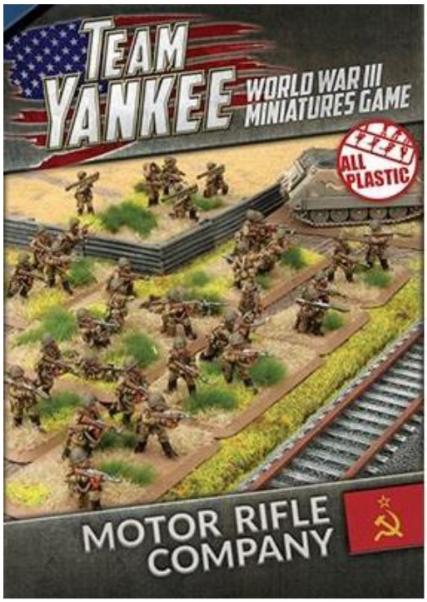 Team Yankee Soviet: Motor Rifle Company (79 Figures, Plastic) 