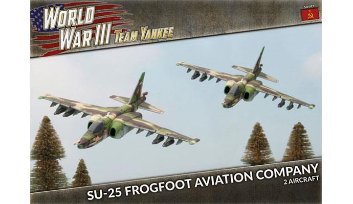 Team Yankee Soviet: SU-25 Frogfoot Aviation Company (Plastic) 