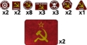 Team Yankee Soviet: Token Set 
