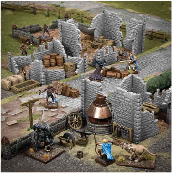 Ruined City Mantic Games Terrain Crate: Starship Scenery - EN, Sci-Fi Ruined City Mantic Games Terrain Crate: Starship Scenery - EN, Sci-Fi