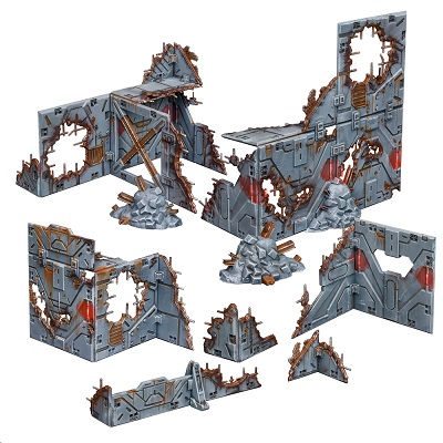 Terrain Crate: Sci-Fi Battlefield Ruins 