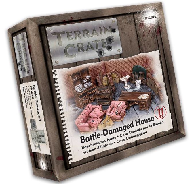 Terrain Crate: Battle-Damaged House 