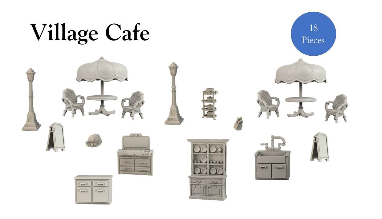 Terrain Crate: VILLAGE CAFE 