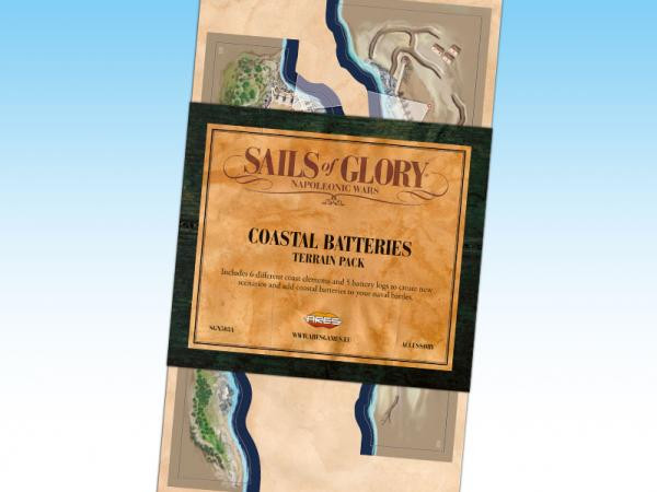 Sails of Glory: Coastal Batteries Terrain Pack 