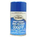Testors Enamel Spray- Gloss: Bright Blue 