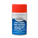 Testors Enamel Spray- Gloss: Competition Orange 