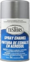 Testors Enamel Spray: Metallic Silver 
