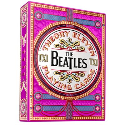 The Beatles Pink Edition Playing Cards
